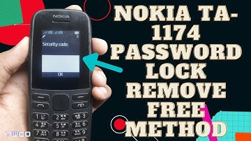 Nokia 105 TA 1174 Security Code Unlock  without box or paid toolsonly use free tool