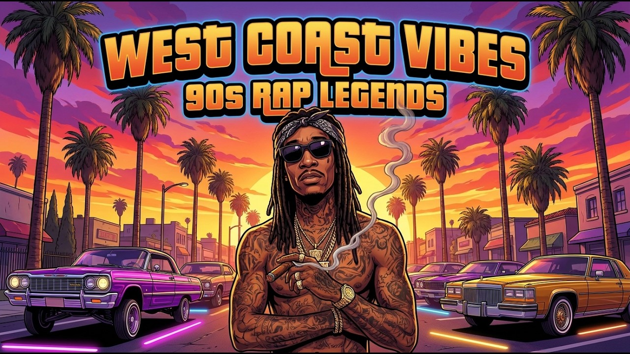 West Coast Hip Hop 🌙 90s Rap & Chill G-Funk - YouTube