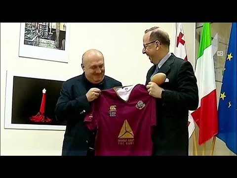 იტალიის ელჩმა რაგბის კავშირის პრეზიდენტს უმასპინძლა