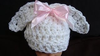 HOW TO CROCHET A BUNNY EARS HAT