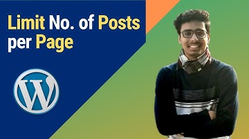 How to Limit Posts per Page in WordPress | WordPress Tutorial #16