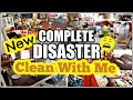 (DO IT ON A DIME STYLE) COMPLETE DISASTER CLEAN WITH ME EXTREME CLEANING MOTIVATION/ MESSY MAMA LIFE