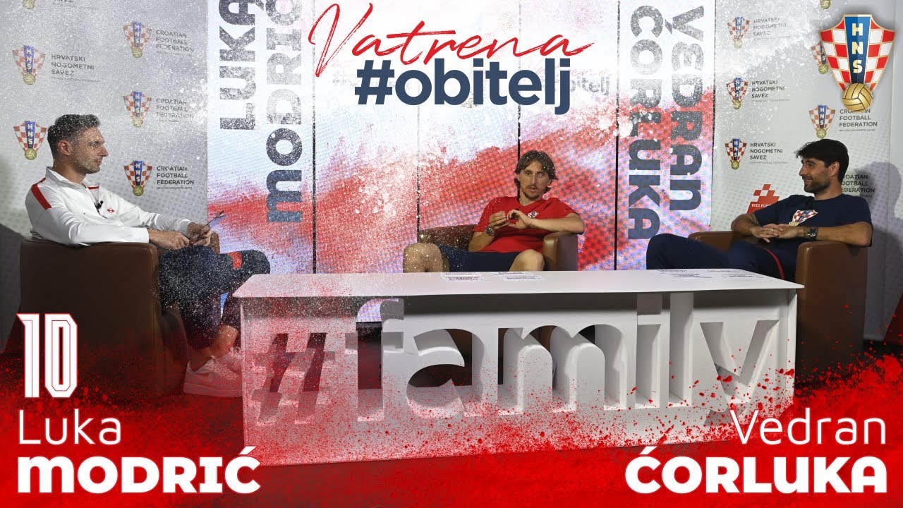 Vatrena #obitelj: Luka Modrić i Vedran Ćorluka