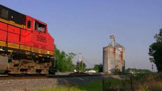 HiDef:  6/27/10 - The chase of BNSF's 3rd experimental Cook coal train