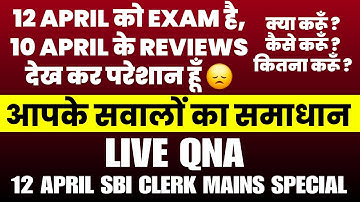 Live QNA for SBI Clerk Mains 2025 | SBI Clerk Mains Exam Analysis 2025 | By Yashraj Sir