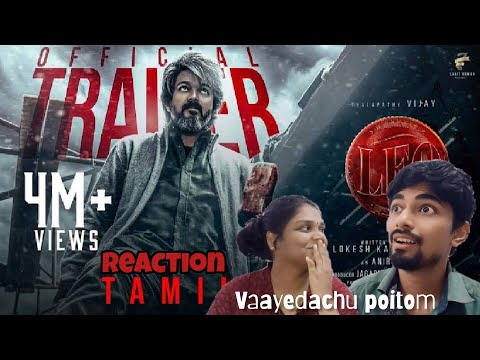 LEO - Official Trailer Reaction | Thalapathy Vijay | Lokesh Kanagaraj | Anirudh | LCU | Sun tv