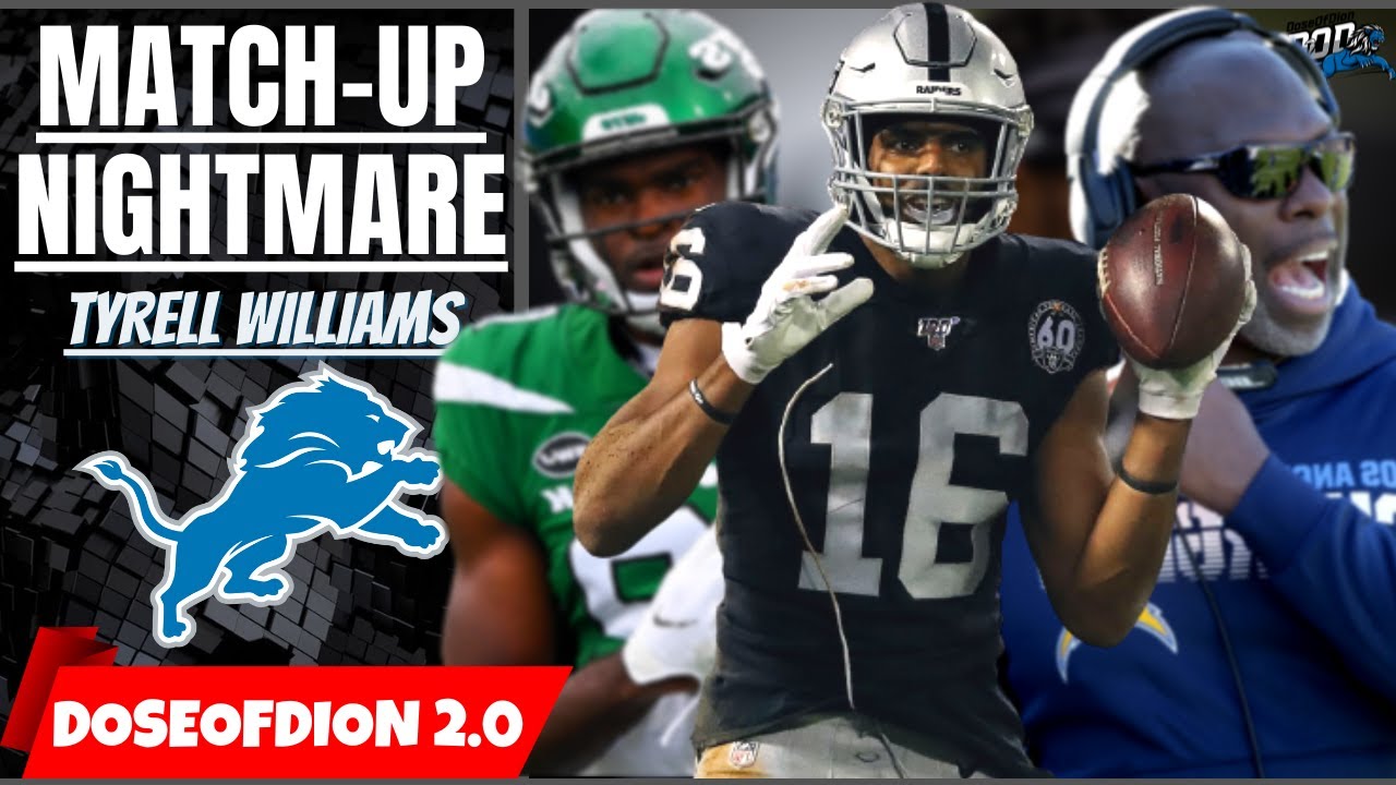 Lynn Makes Tyrell Williams A Match-Up NIGHTMARE: Lions UNIQUE WR Corps