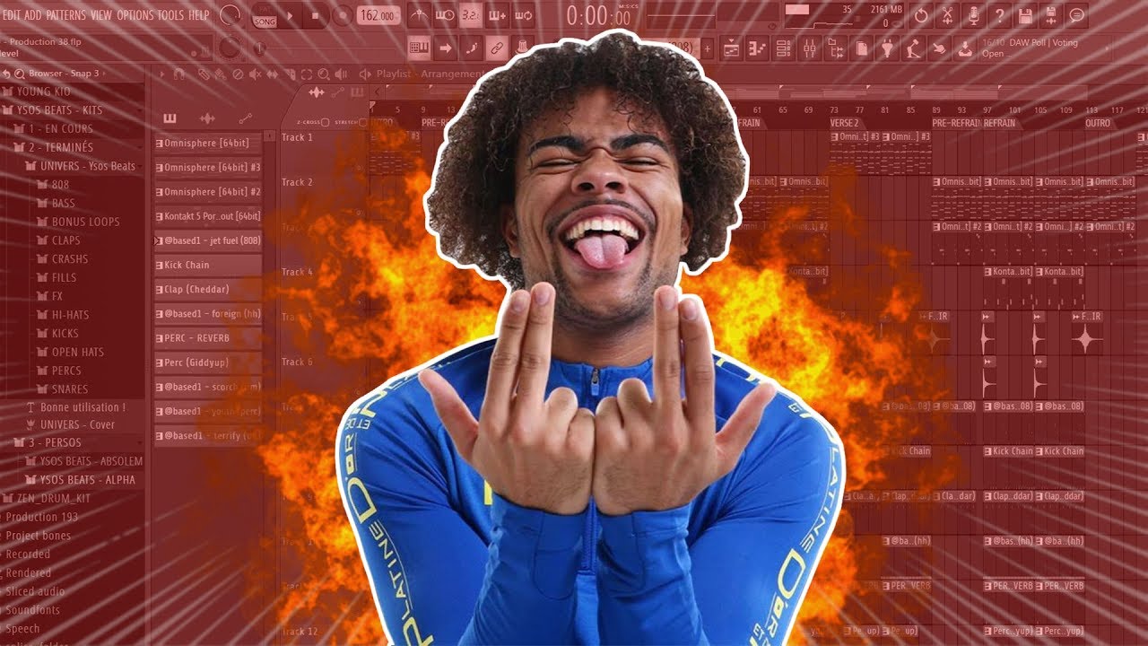 FAIRE une INSTRU CLUB pour GAMBI | Composer un beat FL Studio 20