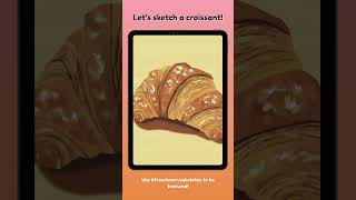 Famous Drawing a Flaky Croissant in Procreate 🥐 #frenchsavvysketches #procreatetutorial #croissantdrawing Net Worth