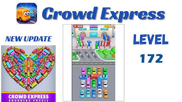 Crowd Express Level 172 Walkthrough 🚦 | Step-by-Step Solution | Go Answer