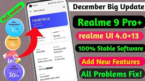 Realme UI 4.0 Stable update & Features//Realme Android 13 Stable Update//Realme UI 4.0 New Stable