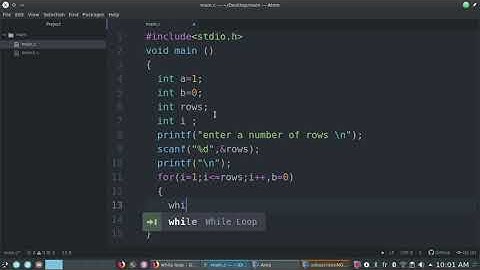 C programming : Floyd