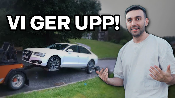 VÅR LYXBIL FRÅN KRONOFOGDEN VAR ETT DÅLIGT KÖP! (Audi A8)