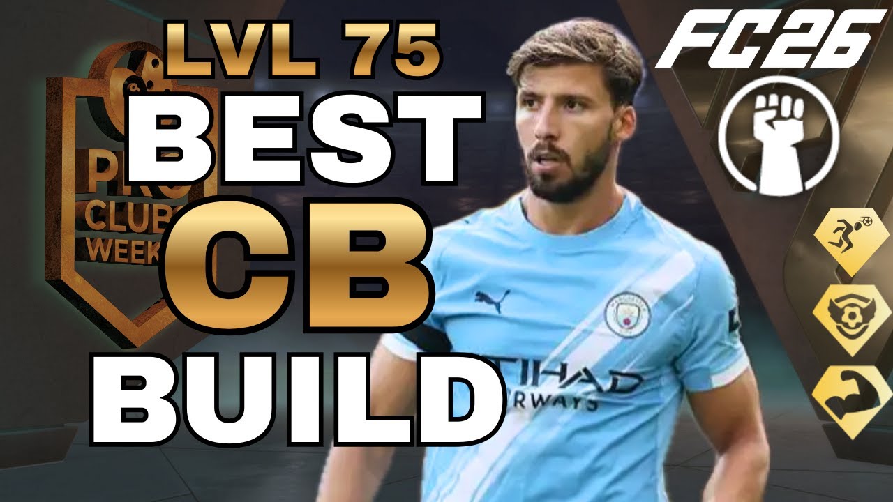 BEST CENTRE BACK BUILD *MAX LEVEL 75* | EA SPORTS FC 26 CLUBS BALLER BUILD