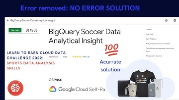 BigQuery Soccer Data Analytical Insight #track-2 #learntoearn #Sports Data Analysis #skills #learn