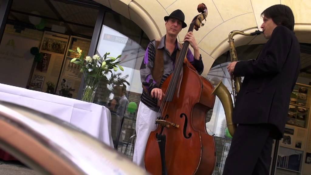 SWING DUO BERLIN  °°° FÜR IHR EVENT °°° KONTRABASS & SAXOPHON °°°