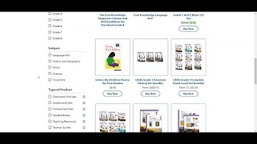 How to Navigate the Core Knowledge Online Bookstore