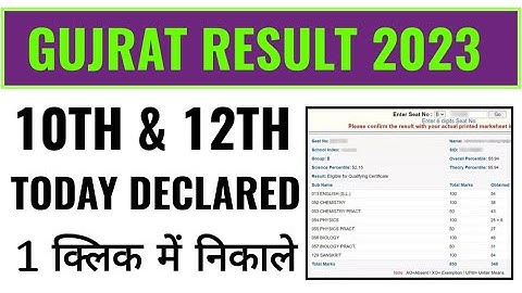 gseb board result 2023 kaise dekhe, gujrat board 10th, 12th result 2023 kaise check kare, GSEB Board
