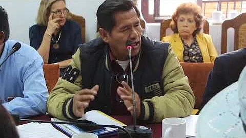 PRONUNCIAMIENTO DEL DIPUTADO NACIONAL SABINO ARROYO EN SESION DE BRIGADA