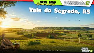 FS25 ★ NEW MAP Vale do Segredo, RS - Farming Simulator 25 New Map Review QHD
