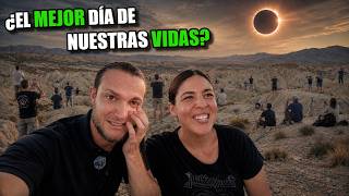🌑 This is how we experienced the TOTAL ECLIPSE in SPAIN 😭 It was MAGICAL! (08/12/2026) 🇪🇸