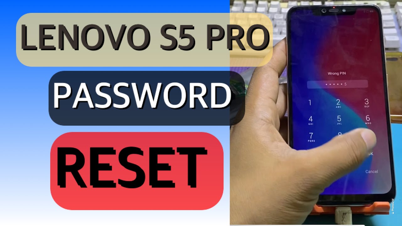 LENOVO S5 PRO PASSWORD Removed By Unlocktool