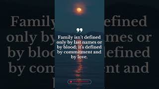 Family Is Not Just Blood – Inspiring Quote #amazonfinds #motivation #love #familyfirst #family