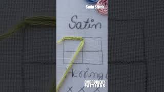 Download Lagu 🧵Mastering Satin Stitch Embroidery: Step-by-Step Tutorial for Beginners #handembroidery #satinstitch MP3