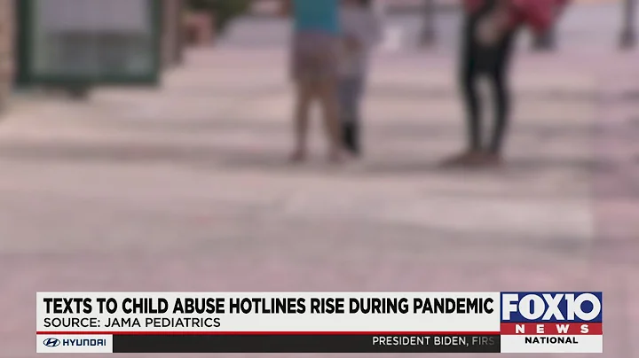 Text to child abuse hotlines rise during pandemic