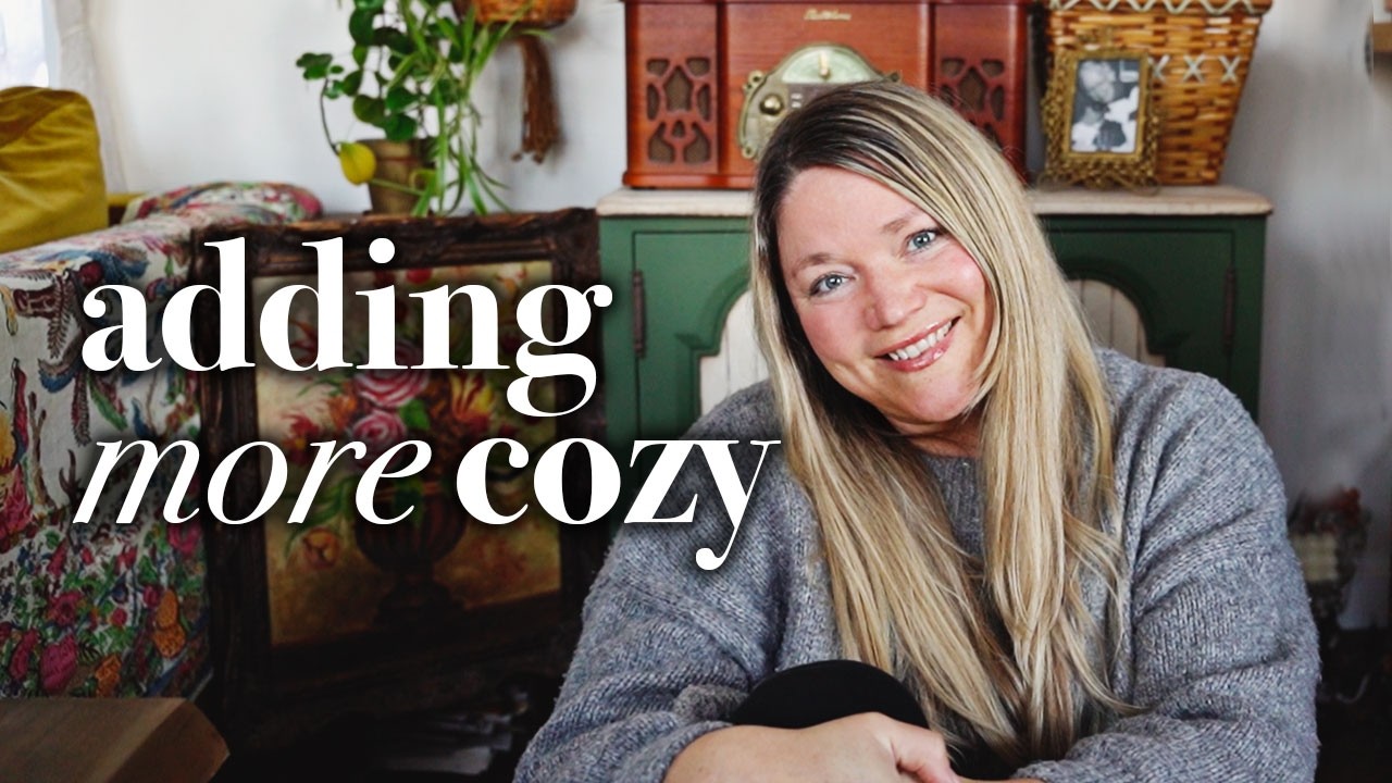 Stuck home in a blizzard ... so let's decorate!