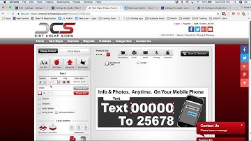 Text Sign Riders - Active Listing