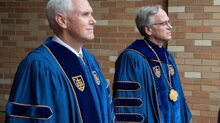 Notre Dame Commencement 2017: Fr. Jenkins introduces Vice President Mike Pence