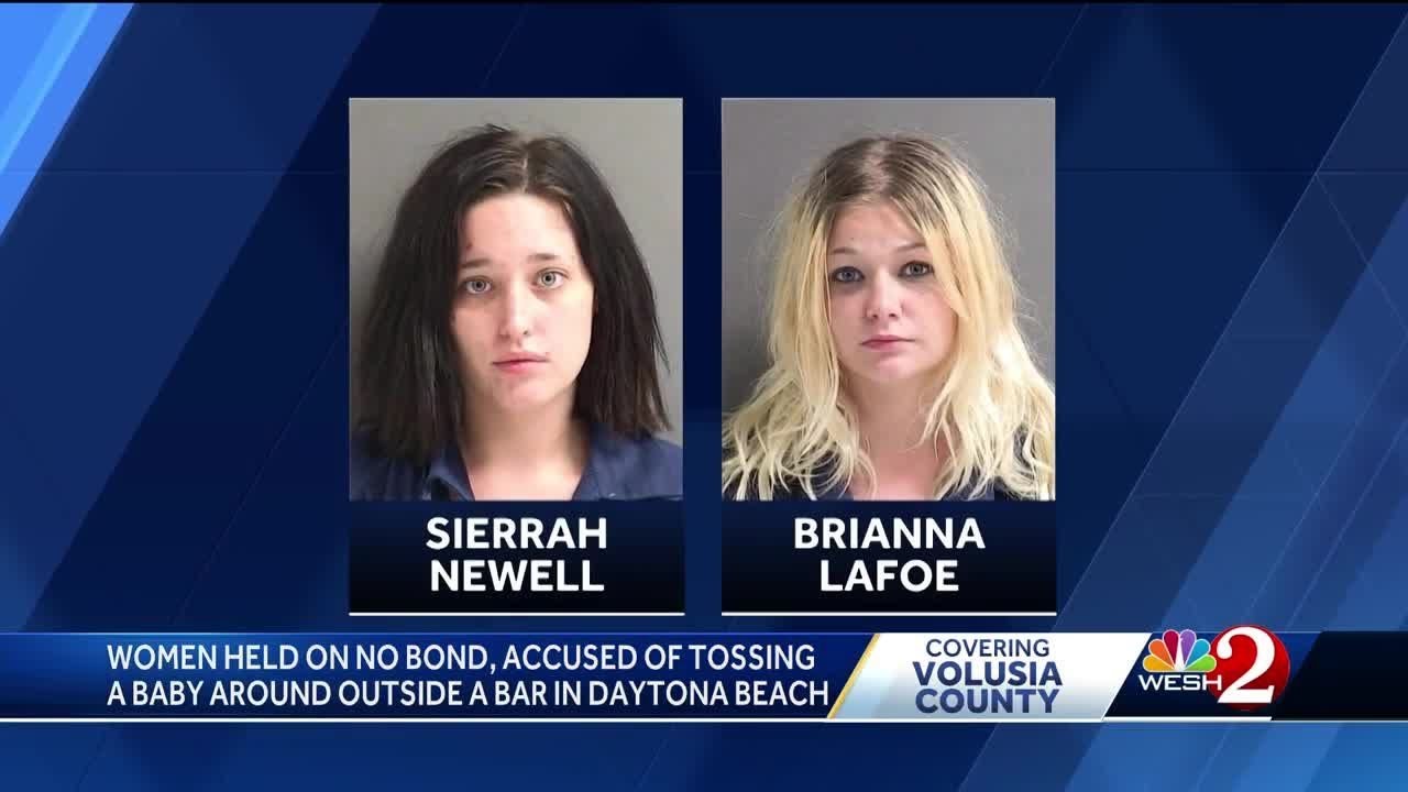 Police: 2 women face charges for tossing baby back and forth in Volusia ...