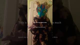 A smile dosnt mean happy. #dragonpuppeteer #furry #alastor #antizoo #notatherian