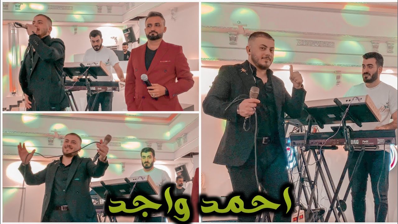أغاني الكردية الفنان احمد واجد و ميزو اسمر و العازف مراد شان - YouTube