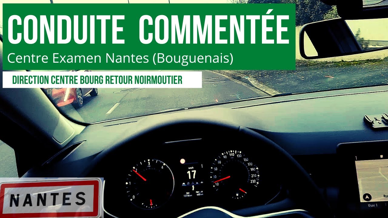 Conduite Commentée Permis 2021 (NANTES) #3
