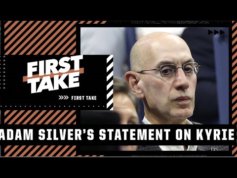NBA Commissioner Adam Silver releases a statement on Kyrie Irving | First Take