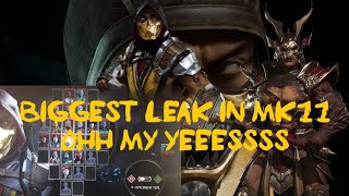 The Biggest Leak In Mk11 This Is Crazzzyy Exotic Z