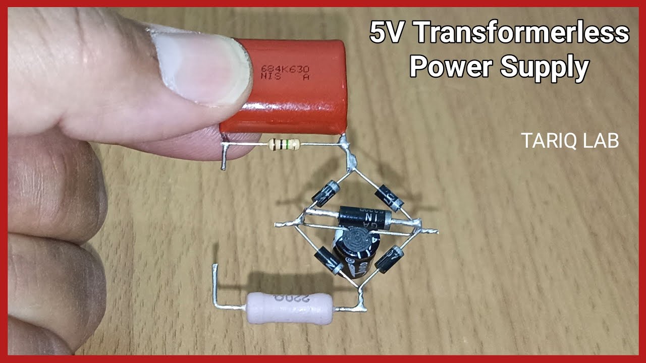 Transformerless 5V Power Supply - YouTube
