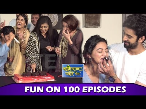 sufiyana-pyaar-mera-completes-100-episodes-|-fun-celebration-on-sets