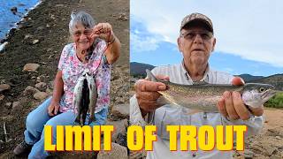 Trout Fishing, We Caught Our LIMIT
