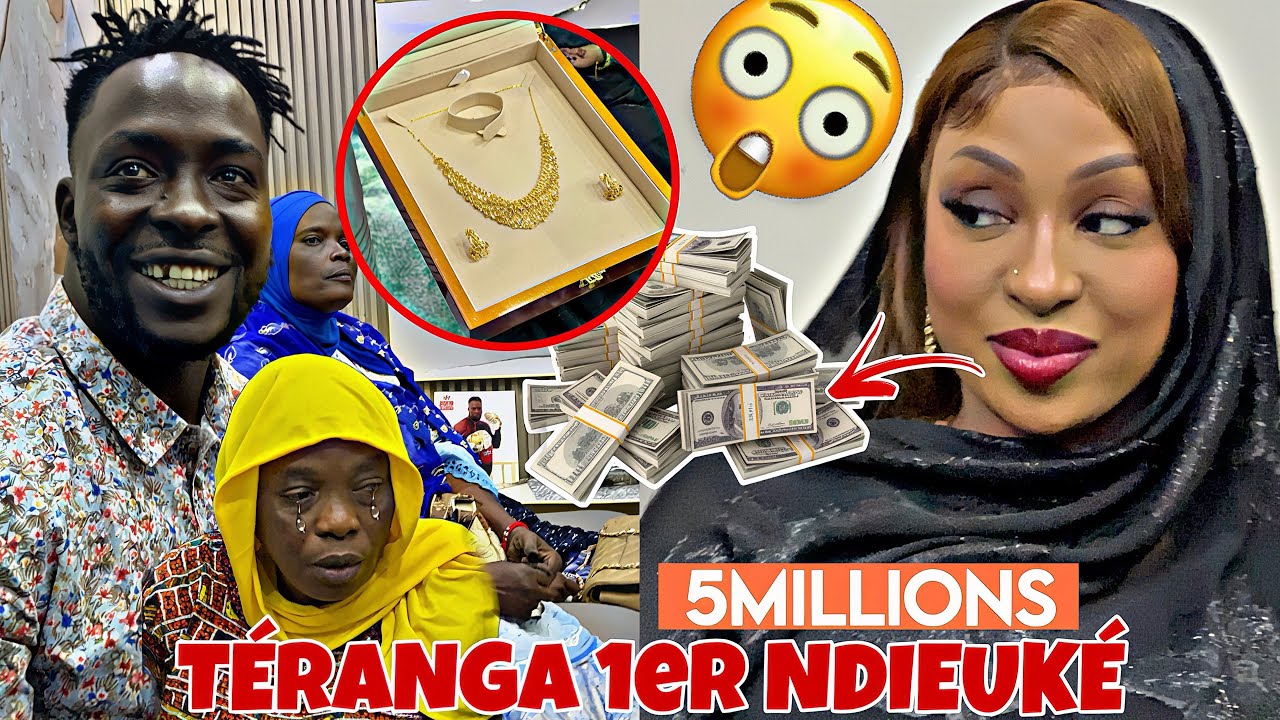 ‼️Hé 5Millions ak parure en Or lako Diokh-Ndieuké Siteu Bi Tothe na Xew bi-Yayou Siteu en Larme🥲 