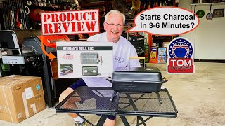 Review of The “Quick Start BBQ Grill” / Worth $150.00? / Awesome Seared Steak!