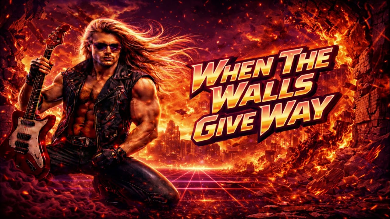 Paul Post - When The Walls Give Way | 80s Rock / Glam Metal Anthem
