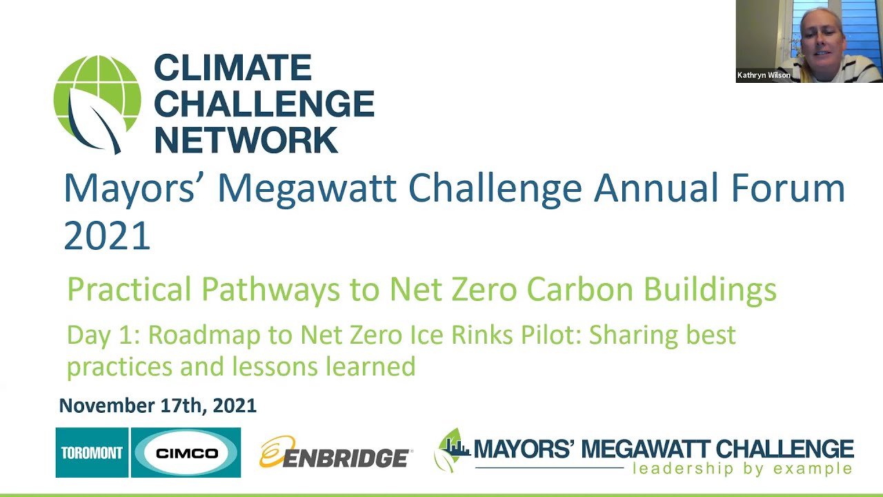 Roadmap to Net Zero Ice Rinks Pilot: Sharing best practices and lessons learned