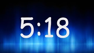 5:18 Minutes Timer / Countdown from 5min 18sec