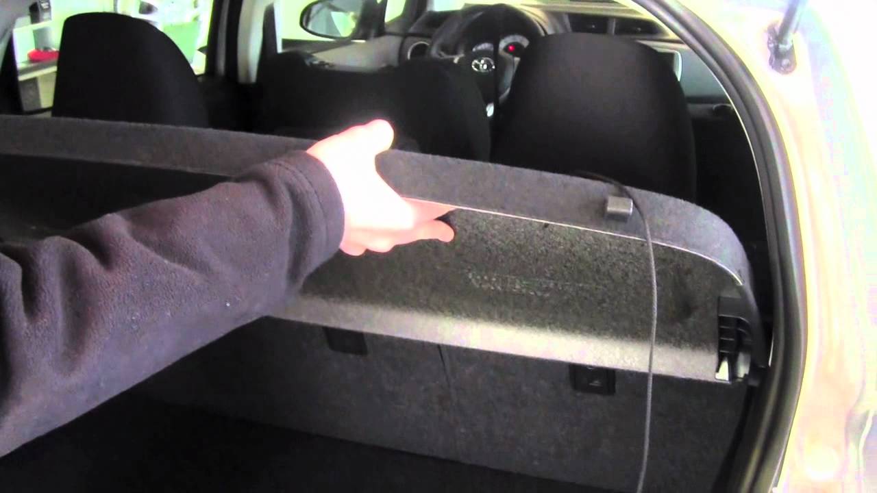 2012 Toyota Yaris Tonneau Luggage Cover How To By 