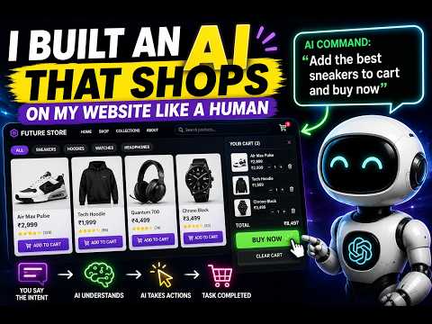 I Built an AI That Shops on My Website Like a Human