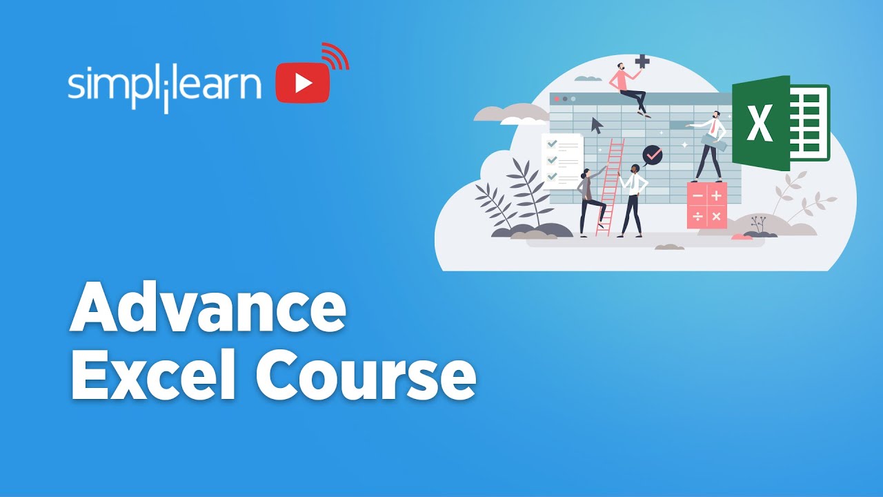 ⁣🔥Advanced Excel Full Course 2022 | Advance Excel Course | Excel Tutorial For Beginners |Simplilearn