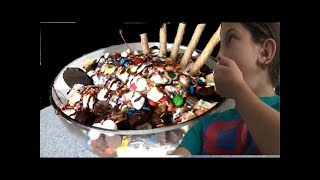 20.000 kalori dondurma yemek